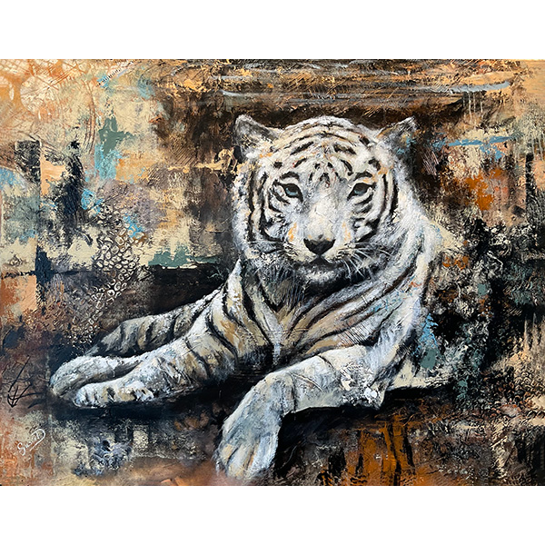 Susie Denton Art - Here Kitty, Kitty!